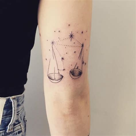 tatuajes del signo libra para hombres|Tatuajes para Libra. Tu signo siempre contigo